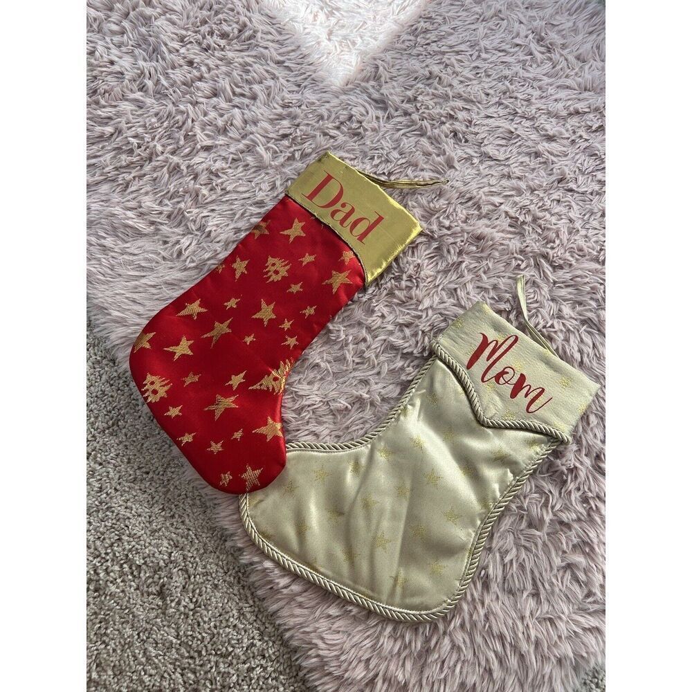 Custom Personalized Christmas Stockings-YOUR Color Choice